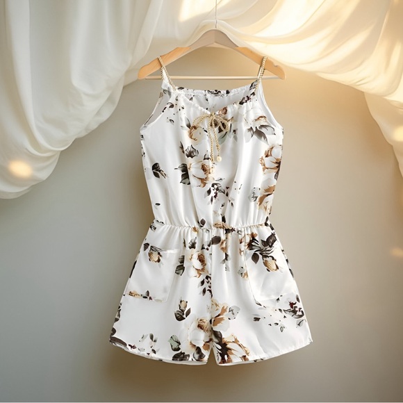 LittleSpace Pants - Floral Romper Playsuits 🌻🌹